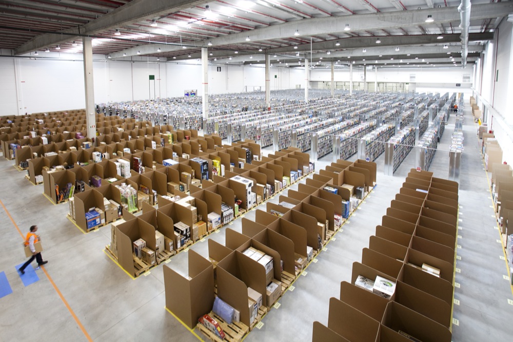 Centro logístico de Amazon España